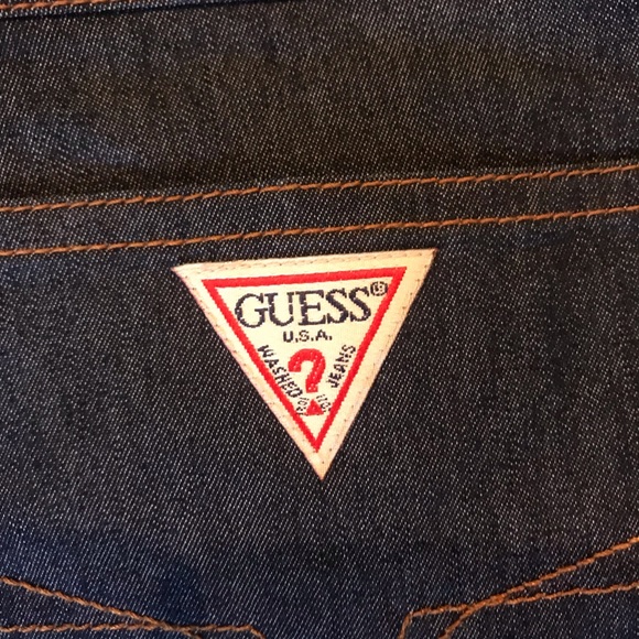 Guess Dark Wash Low-Rise Flare Jeans size 30 - Picture 7 of 7